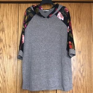 Cj banks knit top with hood
